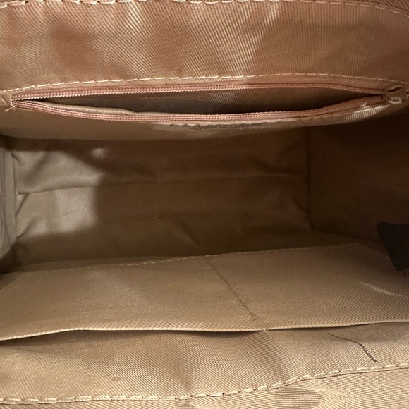 Italian Leather/Suede Crocodile Skin Style Tote, Florence, Italy - Picture 4 of 6